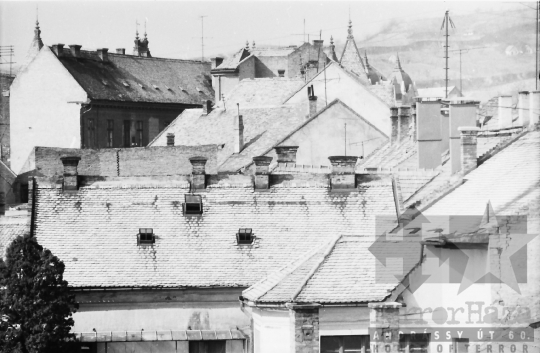 THM-BJ-02859 - Szekszárdi tetők az 1960-as években 