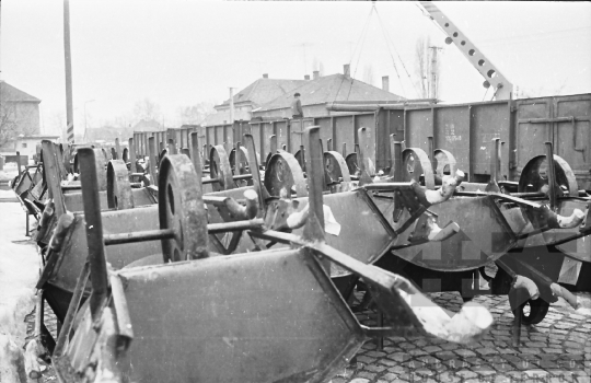 THM-BJ-02883 - Szekszárdi pályaudvar az 1960-as években