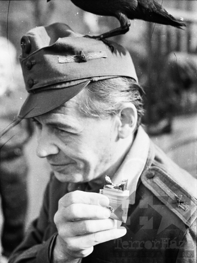 THM-BJ-03071 - Katonai cenzorok a balatonaligai pártüdülőben az 1970-es években 