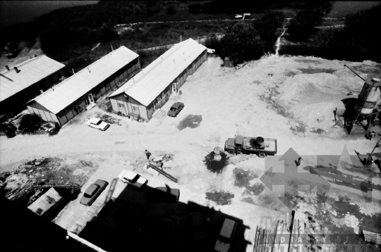 THM-BJ-03107 - Balatonföldvári Express üdülő építése az 1980-as években