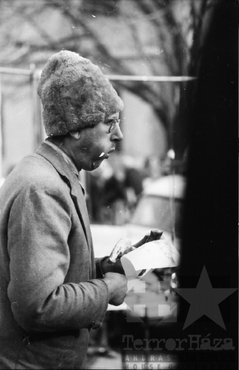 THM-BJ-03472 - Piaci életkép Szekszárdon az 1960-as években