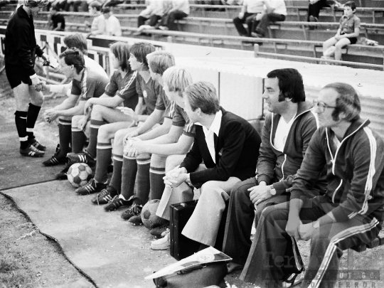 THM-BJ-03780 - Magyarország-Német Demokratikus Köztársaság ifjúsági futballmérkőzés Szekszárdon az 1970-es években 