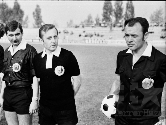 THM-BJ-03784 -  Magyarország-Német Demokratikus Köztársaság ifjúsági futballmérkőzés Szekszárdon az 1970-es években 