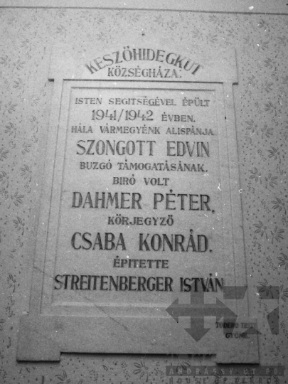 THM-BJ-03992 - Életkép Keszőhidegkúton az 1980-as években