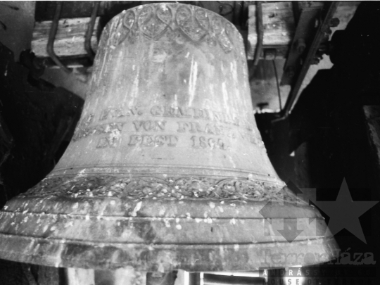 THM-BJ-03996 - Keszőhidegkúti evangélikus templom az 1980-as években