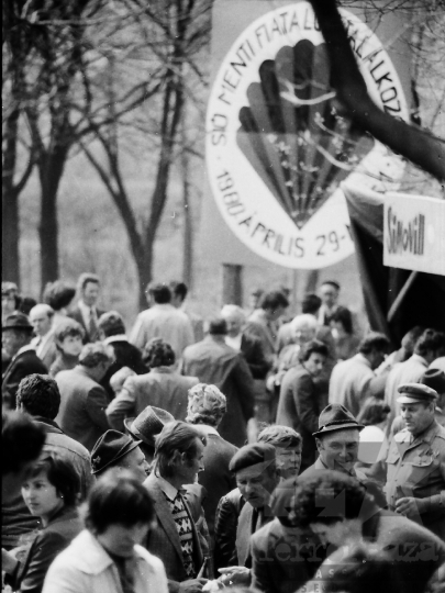 THM-BJ-04132 - Sió menti fiatalok találkozója Simontornyán az 1980-as években 
