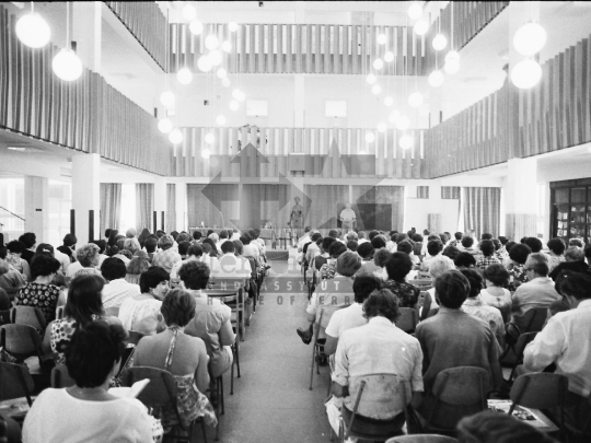 THM-BJ-04201 - Diplomaosztó a szekszárdi Illyés Gyula Pedagógiai Főiskolán az 1980-as években