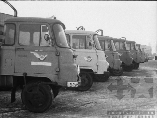 THM-BJ-04261 - Szekszárdi járműtelep az 1980-as években