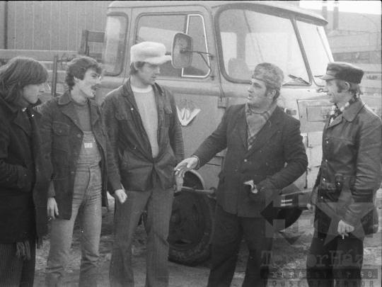 THM-BJ-04263 - Szekszárdi járműtelep az 1980-as években