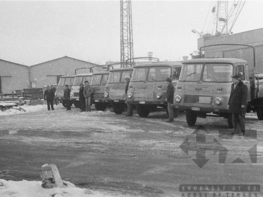 THM-BJ-04264a - Szekszárdi járműtelep az 1980-as években