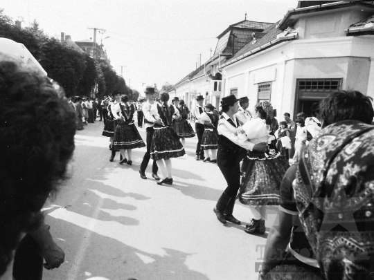 THM-BJ-04465 - Sárközi lakodalom  Decsen az 1980-as években