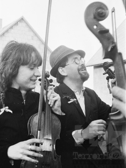 THM-BJ-04608 - Kardos Györgyi néptáncos esküvője Szekszárdon az 1980-as években