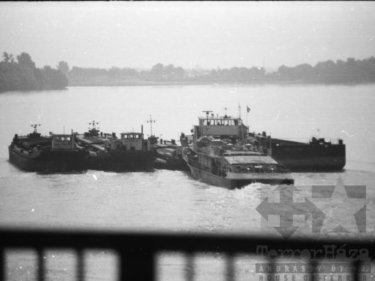THM-BJ-04819 - Duna Dunaföldvárnál az 1970-es években 