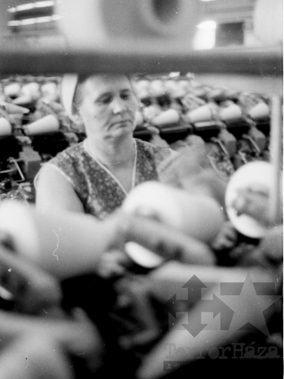 THM-BJ-05008 - Tolnai Selyemfonógyár az 1970-es években 