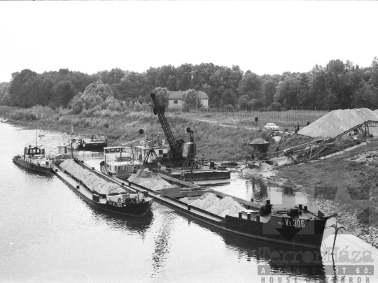 THM-BJ-05029 - Szekszárdi Sió-part az 1970-es években