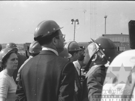 THM-BJ-05151 - Szovjet delegáció a Paksi Atomerőmű építkezésénél az 1970-es években 