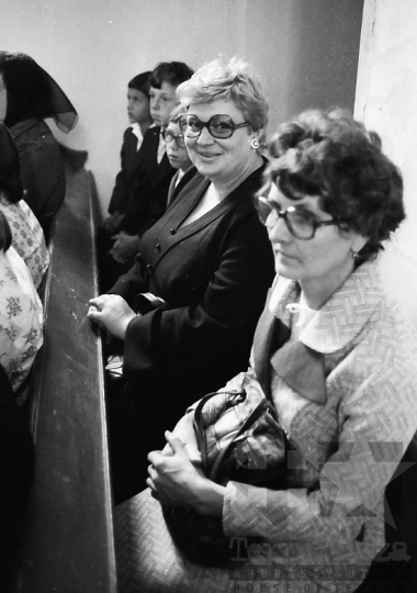 THM-BJ-05191 - Falusi esküvő Bajánsenyén az 1970-es években