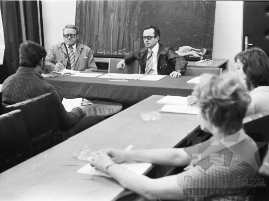 THM-BJ-05262 - Marxista vizsga a Szekszárdi Vasipari Vállalatnál az 1970-es években