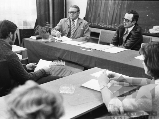 THM-BJ-05263 - Marxista vizsga a Szekszárdi Vasipari Vállalatnál az 1970-es években