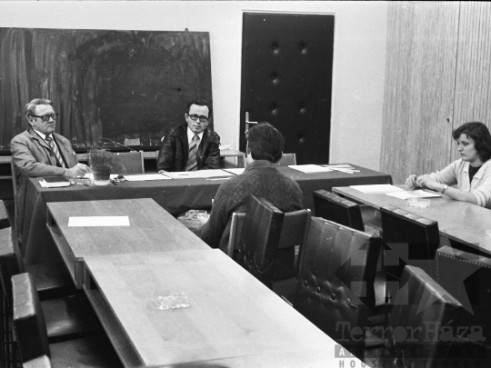 THM-BJ-05264 - Marxista vizsga a Szekszárdi Vasipari Vállalatnál az 1970-es években