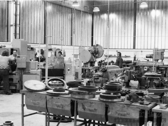 THM-BJ-05283 - Láng Gépgyár dombóvári egysége az 1970-es években 