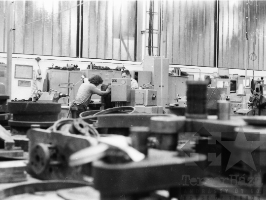 THM-BJ-05284 - Láng Gépgyár dombóvári egysége az 1970-es években 