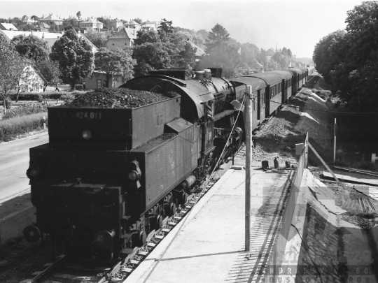 THM-BJ-05308 - Paksi vasútállomás az 1970-es években