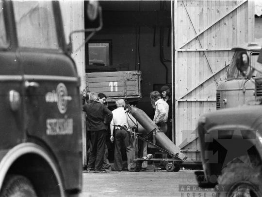 THM-BJ-05340 - Volán vállalat szekszárdi telephelye az 1970-es években