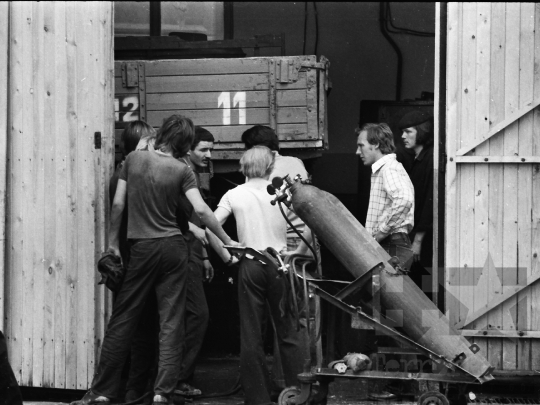 THM-BJ-05341 - Volán vállalat szekszárdi telephelye az 1970-es években