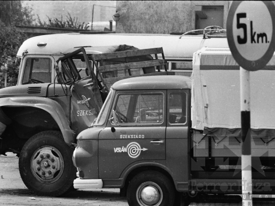 THM-BJ-05343 - Volán vállalat szekszárdi telephelye az 1970-es években