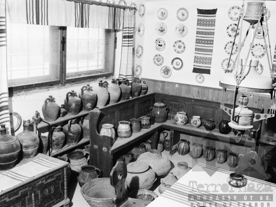 THM-BJ-05351 - Néprajzi gyűjtemény Bölcskén az 1970-es években  