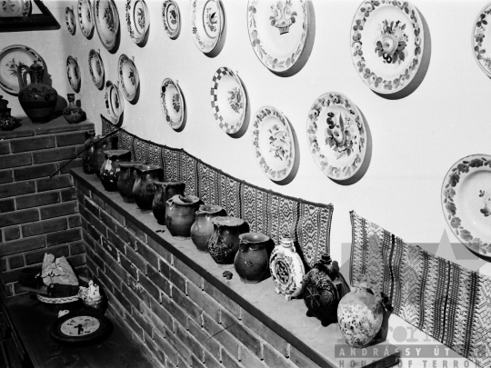 THM-BJ-05354 - Néprajzi gyűjtemény Bölcskén az 1970-es években  