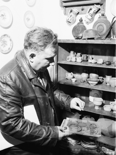 THM-BJ-05356a - Néprajzi gyűjtemény Bölcskén az 1970-es években  