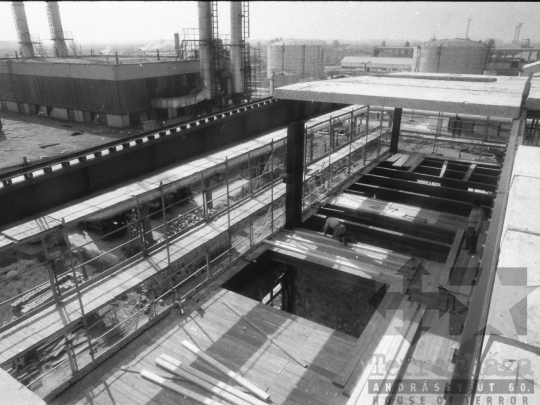 THM-BJ-05460 - Mözsi fűtőerőmű építése az 1980-as években 