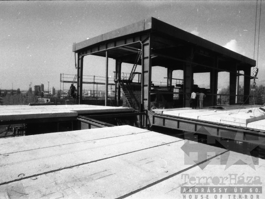 THM-BJ-05461 - Mözsi fűtőerőmű építése az 1980-as években 