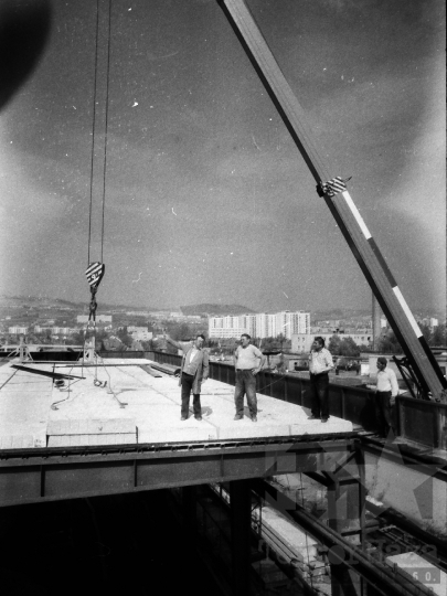 THM-BJ-05462 - Mözsi fűtőerőmű építése az 1980-as években 