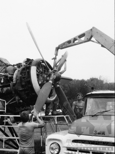 THM-BJ-05567 - Őcsényi repülőtér az 1980-as években 