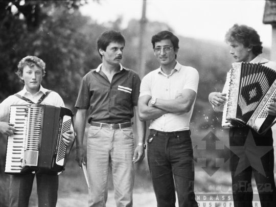 THM-BJ-05690a - Mórágyi zenekar az 1980-as években