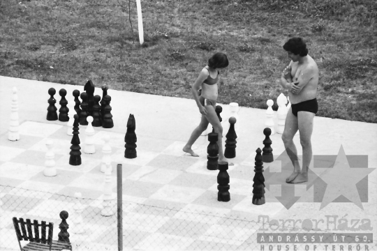 THM-BJ-05733 - Tamási strandfürdő az 1980-as években