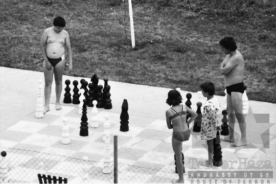 THM-BJ-05736 - Tamási strandfürdő az 1980-as években