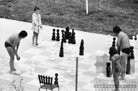 THM-BJ-05737 - Tamási strandfürdő az 1980-as években