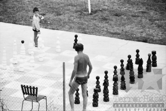 THM-BJ-05738 - Tamási strandfürdő az 1980-as években