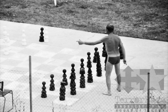 THM-BJ-05739 - Tamási strandfürdő az 1980-as években