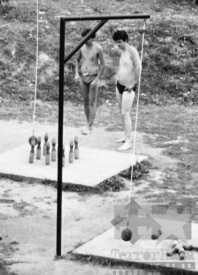 THM-BJ-05741 - Tamási strandfürdő az 1980-as években