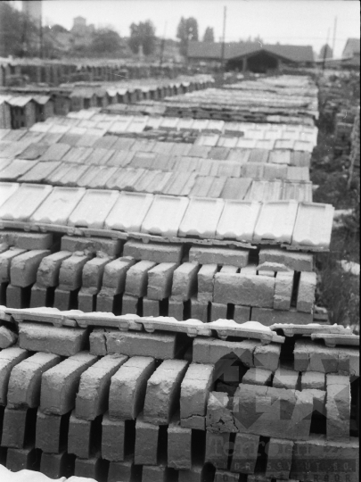 THM-BJ-05747 - Dombóvári téglagyár az 1980-as években 