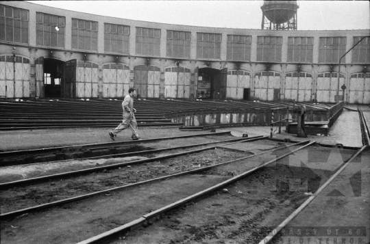 THM-BJ-05765 - Dombóvári fűtőház az 1960-as években