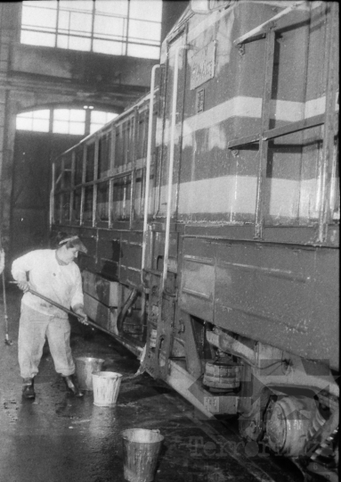 THM-BJ-05769 - Dombóvári fűtőház az 1960-as években