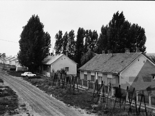 THM-BJ-06097 - Dalmandi házak az 1970-es években