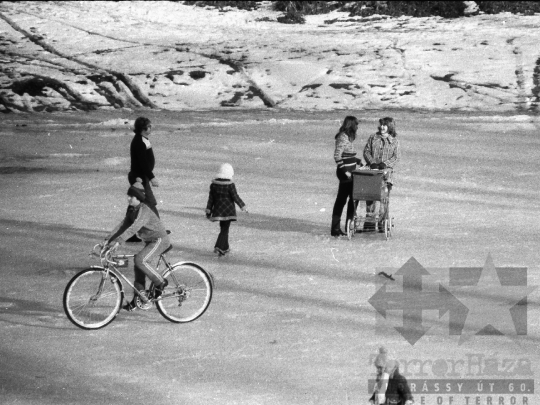 THM-BJ-06265 - Csörge-tó télen az 1980-as években