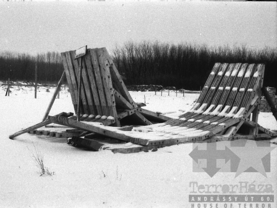 THM-BJ-06279 - Sertéstelep építése Németkér-Hardon az 1980-as években 